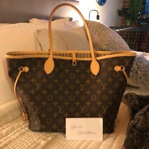 Louis Vuitton Neverfull Mm in Monogram Canvas